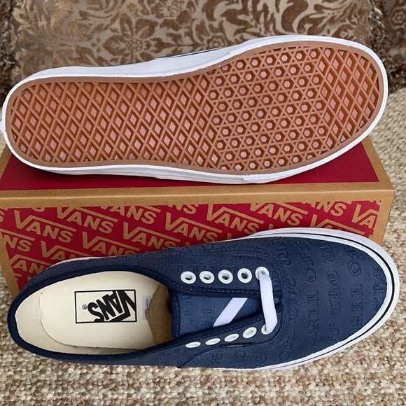 Vans Authentic Deboss Otw Blues/True White WMNS - Picture 4 of 16